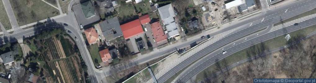 Zdjęcie satelitarne Potak - Hurtownia Części Samochodowych