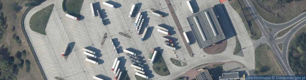 Zdjęcie satelitarne Autoport Olszyna - terminal północny
