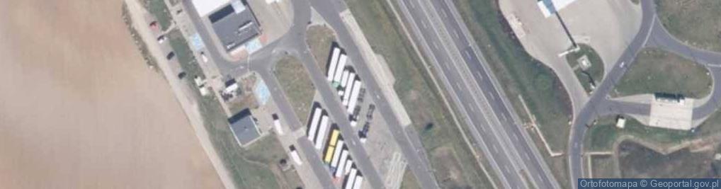 Zdjęcie satelitarne MOP Wysoka-Zachód