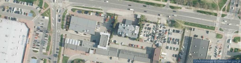 Zdjęcie satelitarne Auto Handel Puławy
