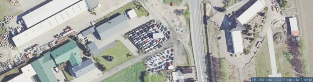 Zdjęcie satelitarne Auto handel