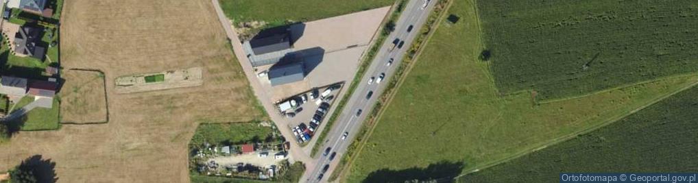 Zdjęcie satelitarne Autokomis na Półłankach | Skup Aut 24/7
