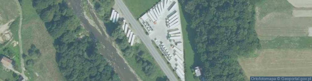 Zdjęcie satelitarne Jabłoński Truck