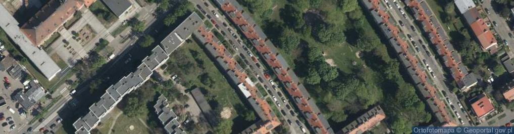 Zdjęcie satelitarne Złomowanie Aut Wrocław Kasacja Pojazdów