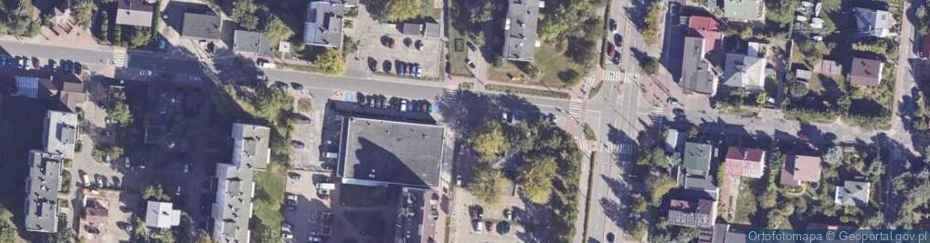 Zdjęcie satelitarne Maseczkomat