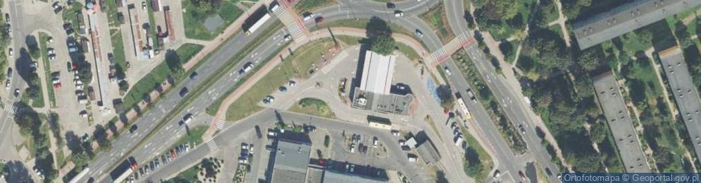 Zdjęcie satelitarne Myjnia samochodowa Automatyczna
