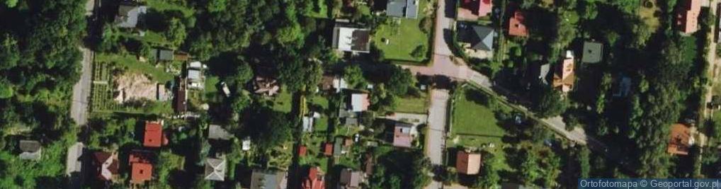 Zdjęcie satelitarne Brwinów Borkowa 21A