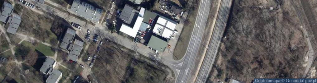 Zdjęcie satelitarne ALFCAR STACJA KONTROLI POJAZDÓW Serwis Mechaniczny i Blacharsko