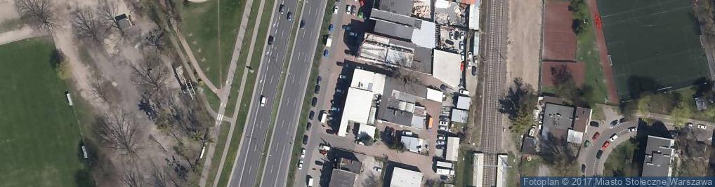 Zdjęcie satelitarne Lubowiecki Blacharstwo Lakiernictwo Samochodowe