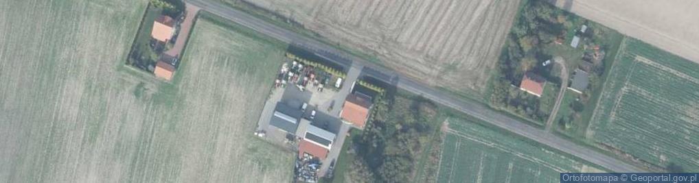 Zdjęcie satelitarne Mechanika Pojazdowa Zbigniew Kubiak
