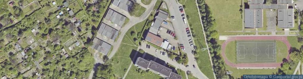Zdjęcie satelitarne MS Auto - Mechanik Zabrze