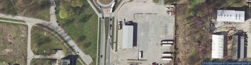 Zdjęcie satelitarne Serwis Samochodów Ciężarowych