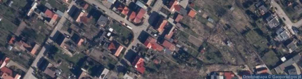 Zdjęcie satelitarne Suchy. Autoserwis