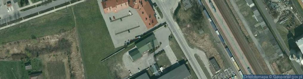 Zdjęcie satelitarne Ubezpieczenia Stacja Kontroli Pojazdów Warsztat Samochodowy