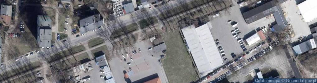 Zdjęcie satelitarne Zamiennik
