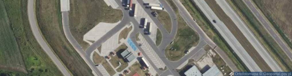 Zdjęcie satelitarne MOP Dłużniewo