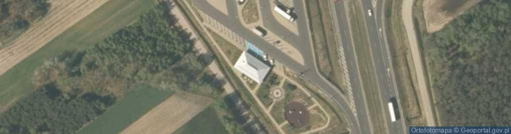 Zdjęcie satelitarne MOP Głowno Zachód