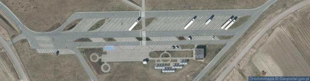 Zdjęcie satelitarne MOP Jędrzejów