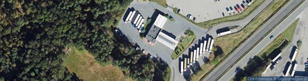 Zdjęcie satelitarne MOP Lędziny