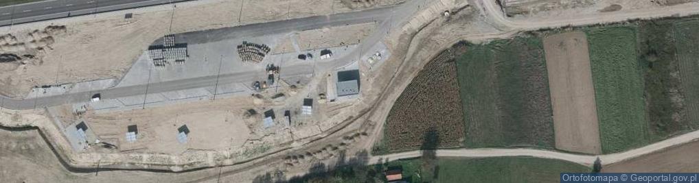 Zdjęcie satelitarne MOP Młyniska