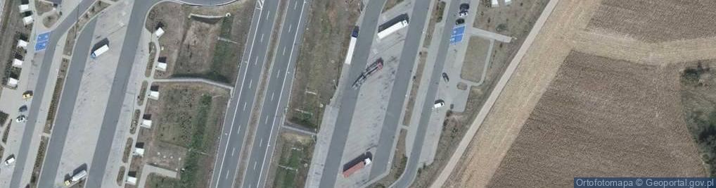 Zdjęcie satelitarne MOP Nowy Dwór Wschód