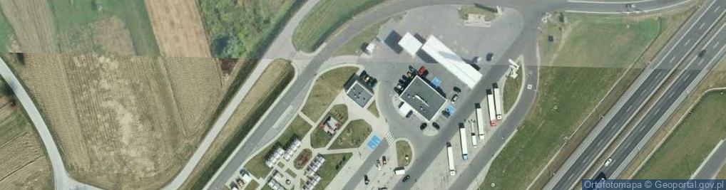 Zdjęcie satelitarne MOP Rudka