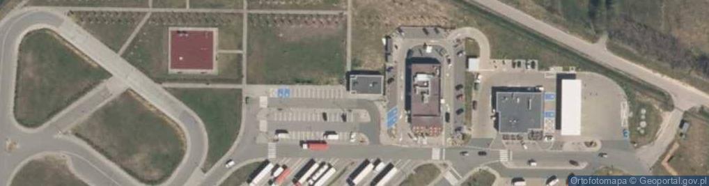 Zdjęcie satelitarne MOP Sięganów Północ