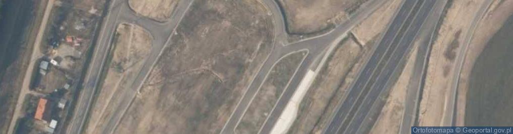 Zdjęcie satelitarne MOP Wyszogóra Zachód