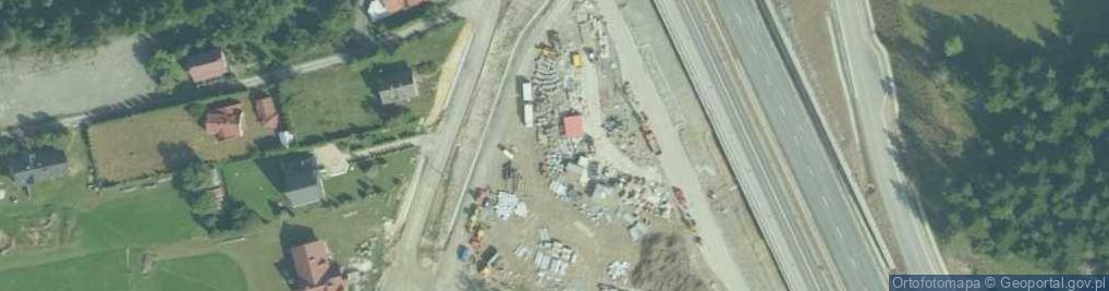 Zdjęcie satelitarne MOP Zbójecka Góra