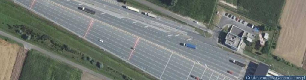 Zdjęcie satelitarne Parking Autostradowy, MOP