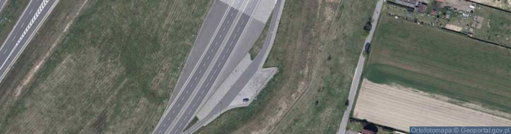 Zdjęcie satelitarne Parking węzeł Żory