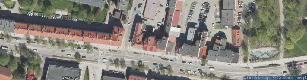 Zdjęcie satelitarne Autoszyby
