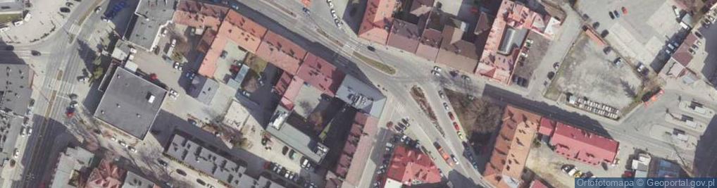 Zdjęcie satelitarne B&B Hotel Rzeszów Centrum