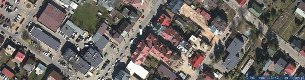 Zdjęcie satelitarne Bank Spółdzielczy w Bargłowie Kościelnym oddział w Augustowie