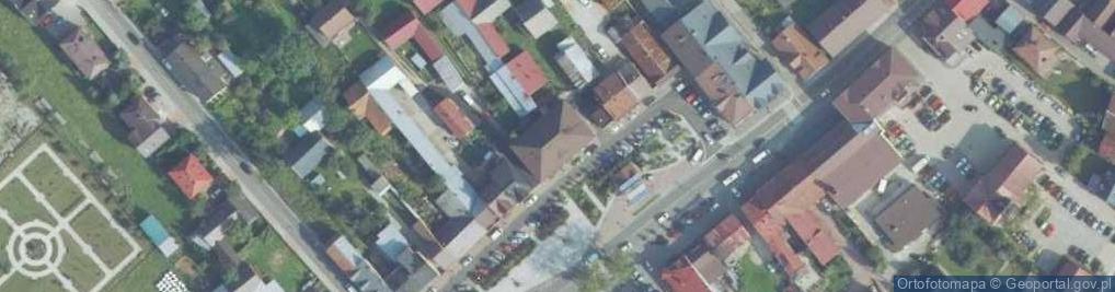 Zdjęcie satelitarne Bank Spółdzielczy w Czarnym Dunajcu