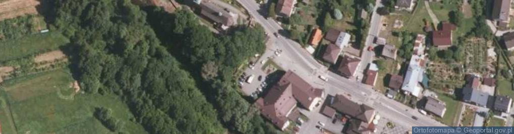 Zdjęcie satelitarne Bank Spółdzielczy w Gilowicach