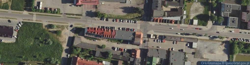 Zdjęcie satelitarne Bank Spółdzielczy w Koninie