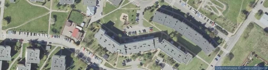 Zdjęcie satelitarne Bank Spółdzielczy w Łęcznej