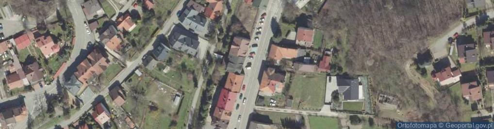Zdjęcie satelitarne Bank Spółdzielczy w Skawinie