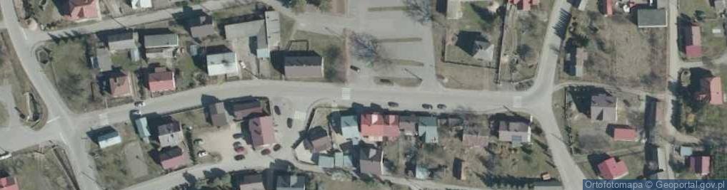 Zdjęcie satelitarne Bank Spółdzielczy w Wysokiem Mazowieckiem