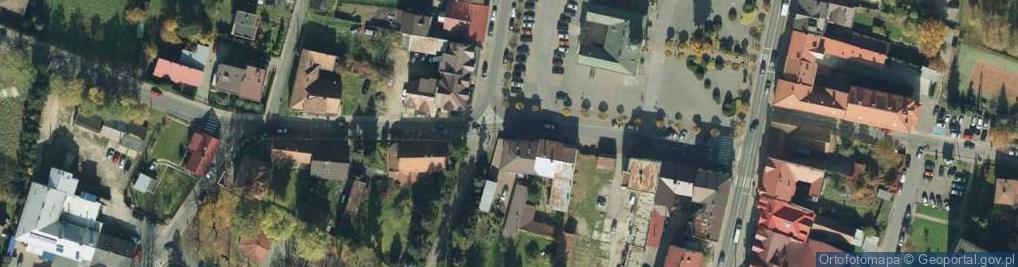 Zdjęcie satelitarne BS w Bieczu