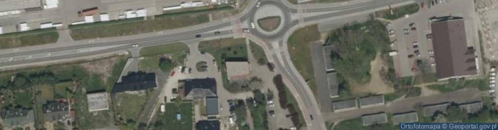 Zdjęcie satelitarne BS w Krapkowicach/oddział Strzelce Opolskie 24h