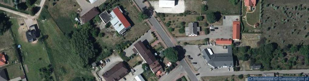 Zdjęcie satelitarne BS w Krzywdzie