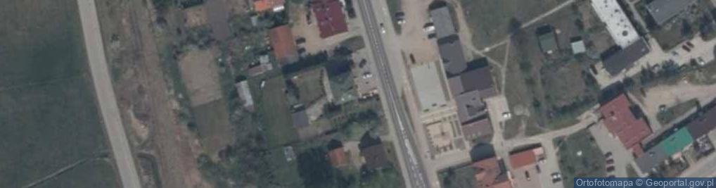 Zdjęcie satelitarne BS w Olecku/Oddział w Kowalach Oleckich