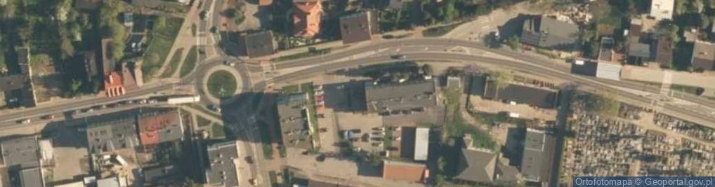 Zdjęcie satelitarne BS w Poddębicach