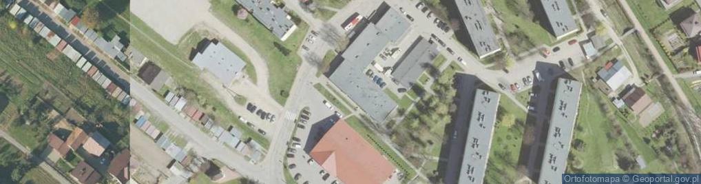 Zdjęcie satelitarne BS w Starym Sączu