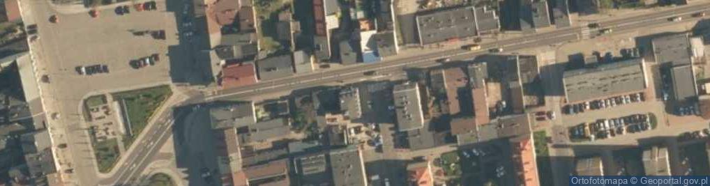 Zdjęcie satelitarne filia/ BS Poddębice