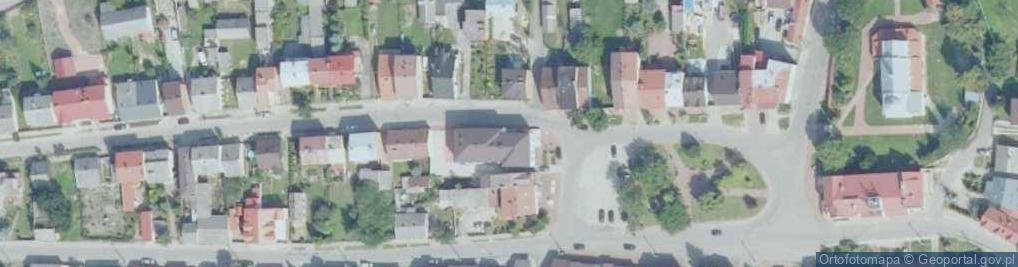 Zdjęcie satelitarne Nadwiślański Bank Spółdzielczy w Solcu-Zdroju, o. Koprzywnica