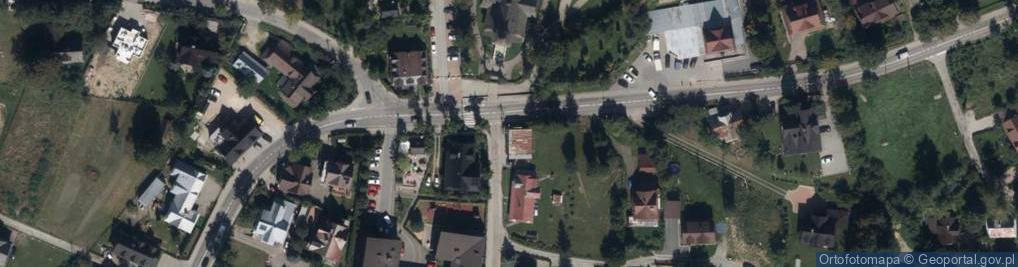 Zdjęcie satelitarne Podhalański Bank Spółdzielczy w Zakopanem