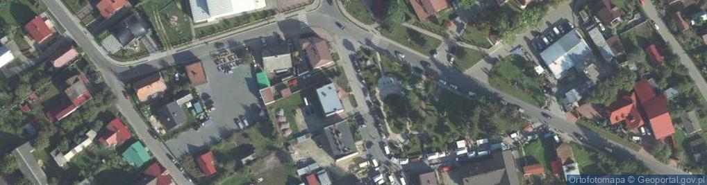 Zdjęcie satelitarne Powiatowy Bank Spółdzielczy w Zamościu